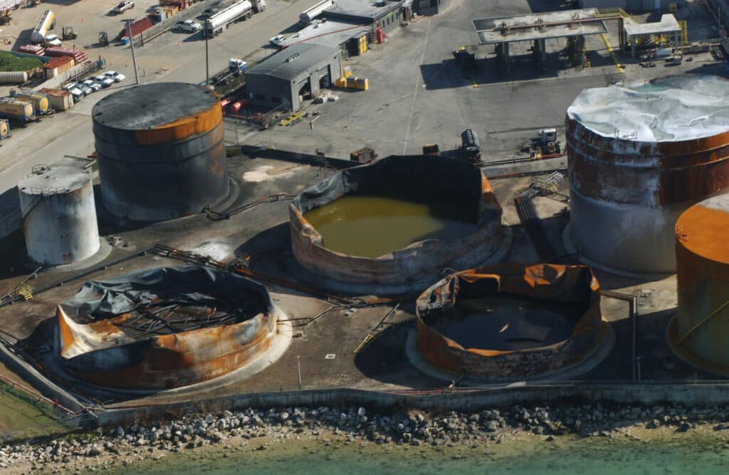 Jet Fuel Tanks Fire Jet Fuel Tanks Fire