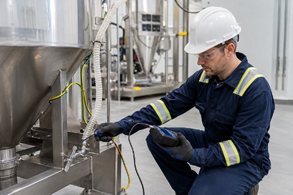 on-site measurements electrostatic hazard assessments